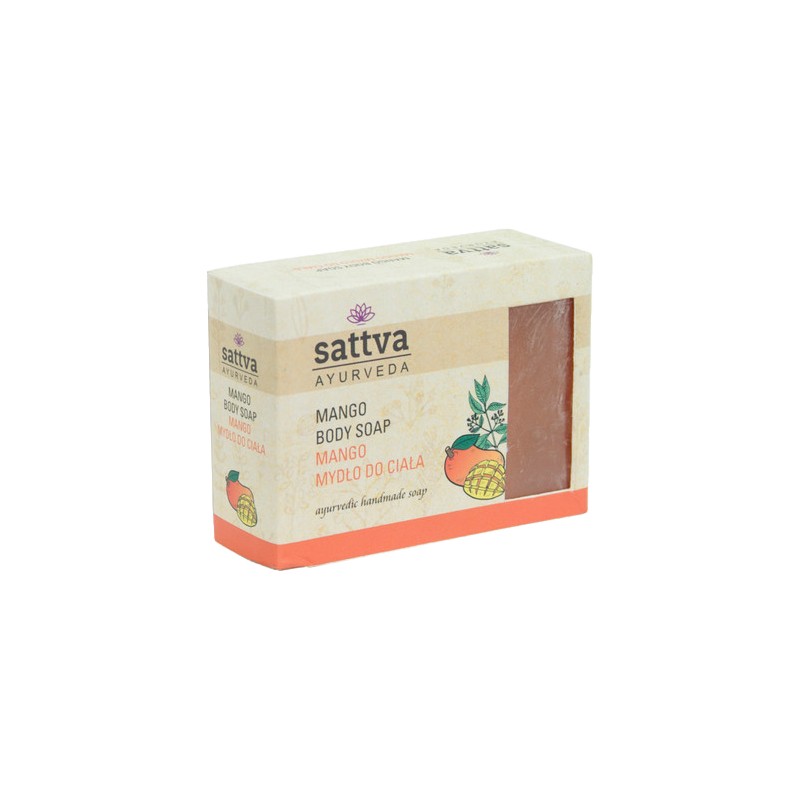 Soap with mangoes Mango, Sattva Ayurveda, 125g