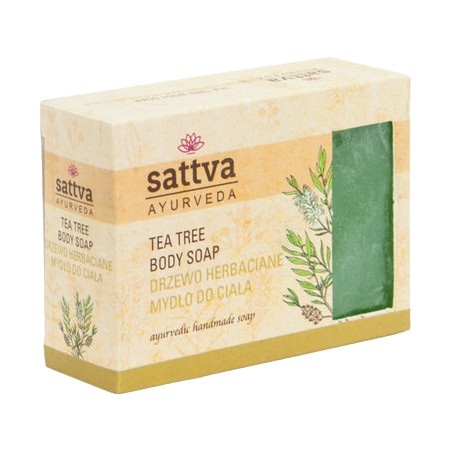 Soap with tea tree Tea Tree, Sattva Ayurveda, 125g