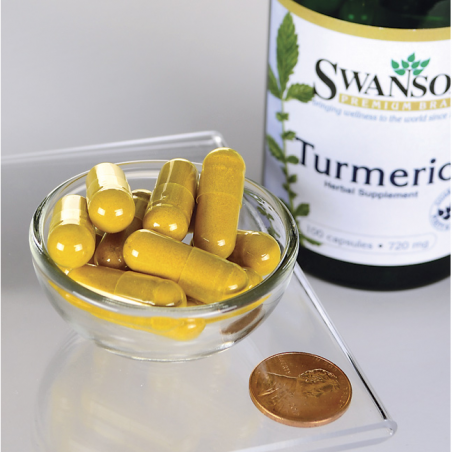 Kurkum Turmeric, Swanson, 720 mg, 100 kapslit