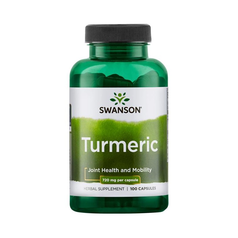 Куркума Turmeric, Swanson, 720 мг, 100 капсул