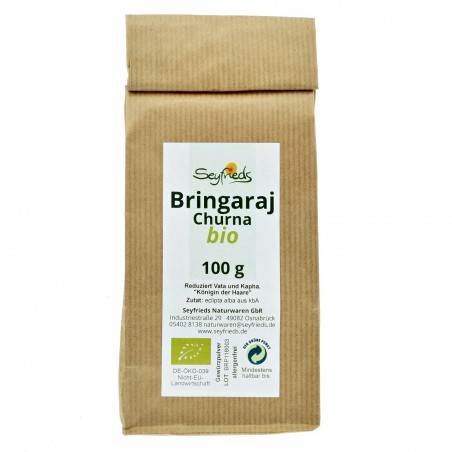 Bhringaraj taimne pulber, orgaaniline, Seyfried, 100g