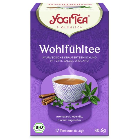 Maitsestatud Ayurveda tee Forever Young, orgaaniline, Yogi Tea, 17 kotti