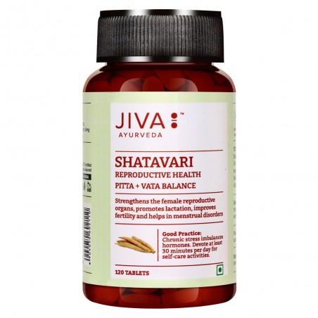 Toidulisand Shatavari, Jiva Ayurveda, 120 tabletti