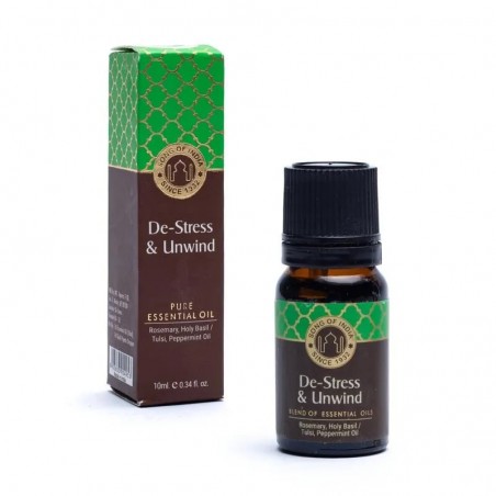 Essential oil blend De-Stress & Unwind, Song of India, 10ml