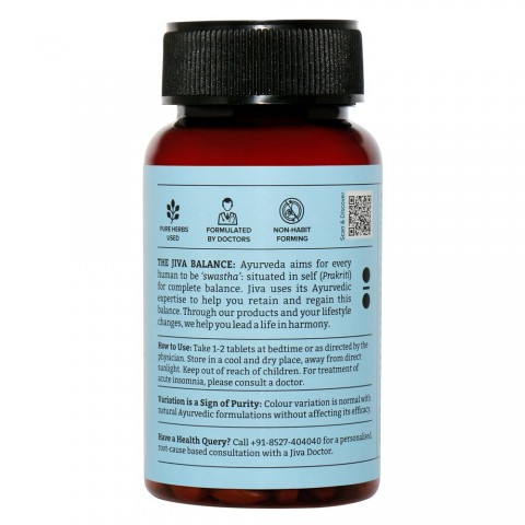 Toidulisand Sleep-Well, Jiva Ayurveda, 120 tabletti