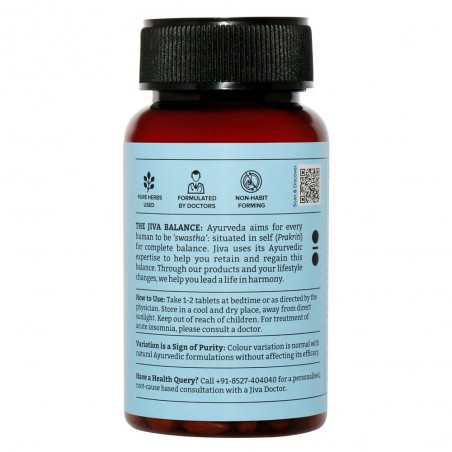 Toidulisand Sleep-Well, Jiva Ayurveda, 120 tabletti