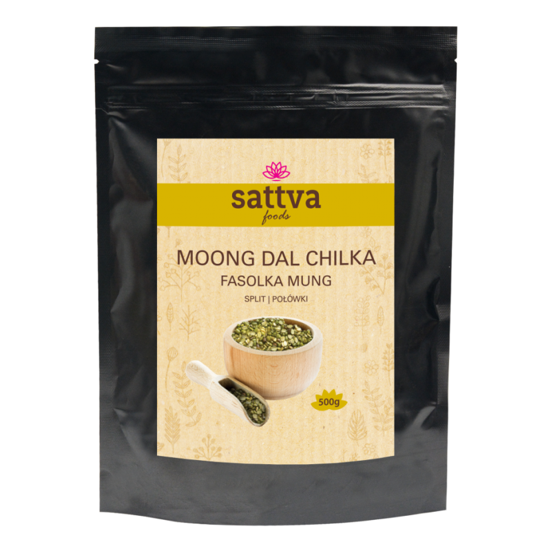 Moong Dal Chilka, Sattva Foods, 500g