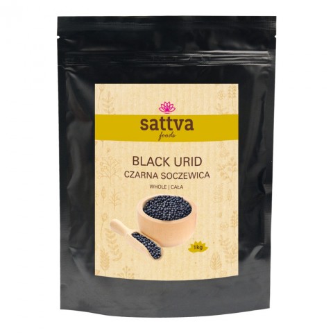 Mustad oad Urid Black Whole, Sattva Foods, 1kg