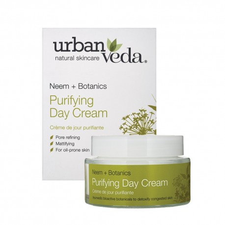 Cleansing day cream for oily skin, Urban Veda, 50 ml