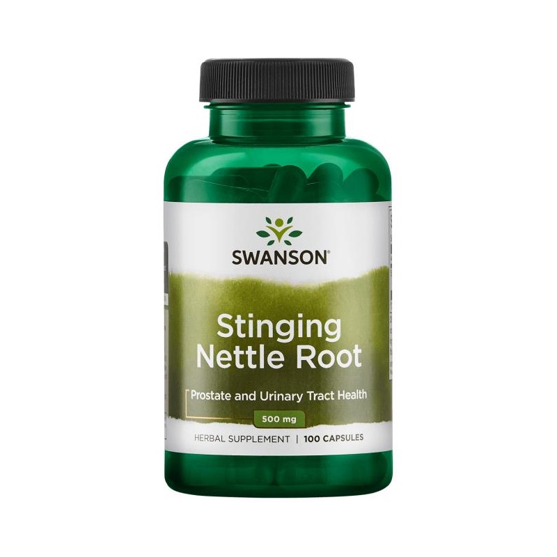 Корень крапивы двудомной Stinging Nettle Root, Swanson, 500 мг, 100 капсул