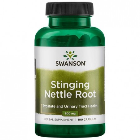 Корень крапивы двудомной Stinging Nettle Root, Swanson, 500 мг, 100 капсул