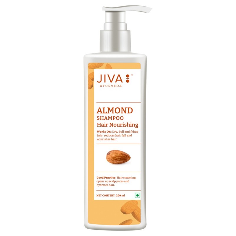 Mandlitega šampoon Almond, Jiva Ayurveda, 200ml