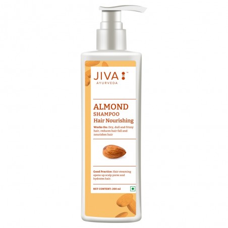 Mandlitega šampoon Almond, Jiva Ayurveda, 200ml
