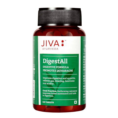 Пищевая добавка DigestAll, Jiva Ayurveda, 120 таблеток