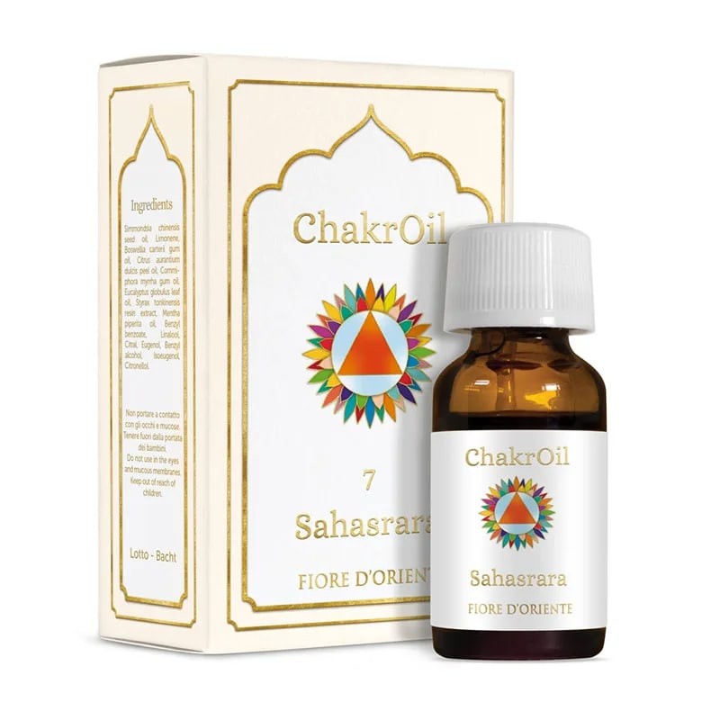 Eeterlik õli Chakra 7 Sahasrara, Fiore D'Oriente, 10 ml