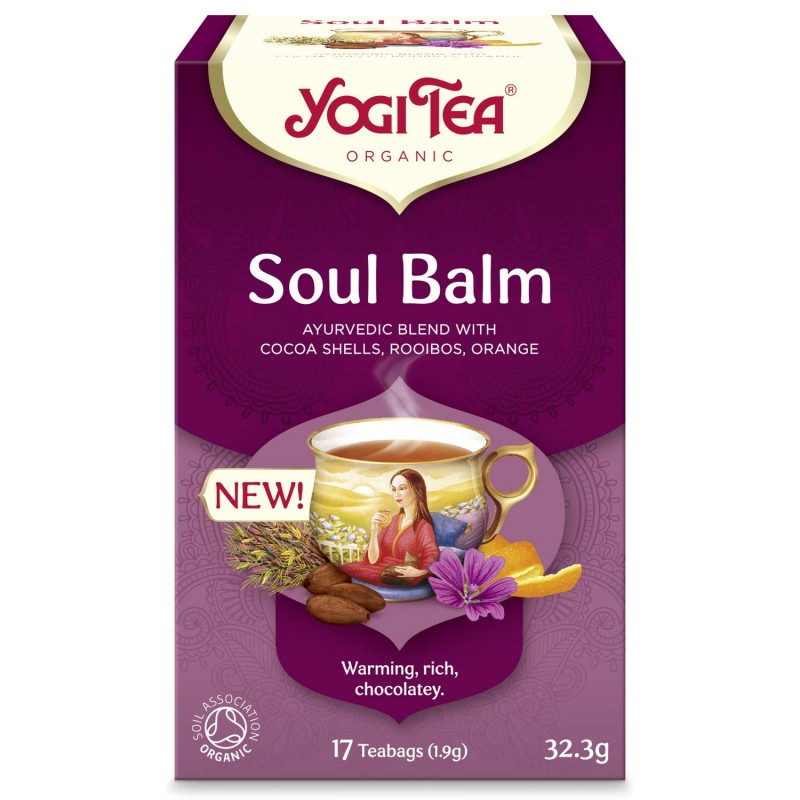 Vürtsitee Soul Balm, Yogi Tea, orgaaniline, 17 kotti