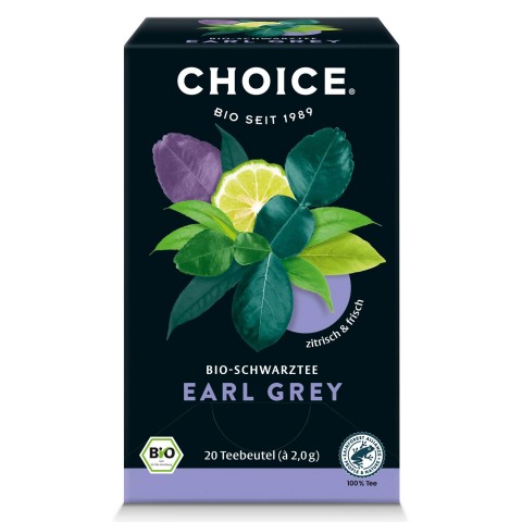 Must tee Earl Grey, Choice Yogi Tea, 20 kotti