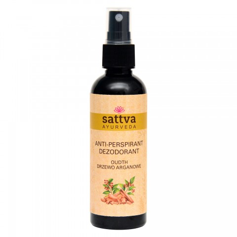 Spray antiperspirant Oudth, Sattva Ayurveda, 80ml