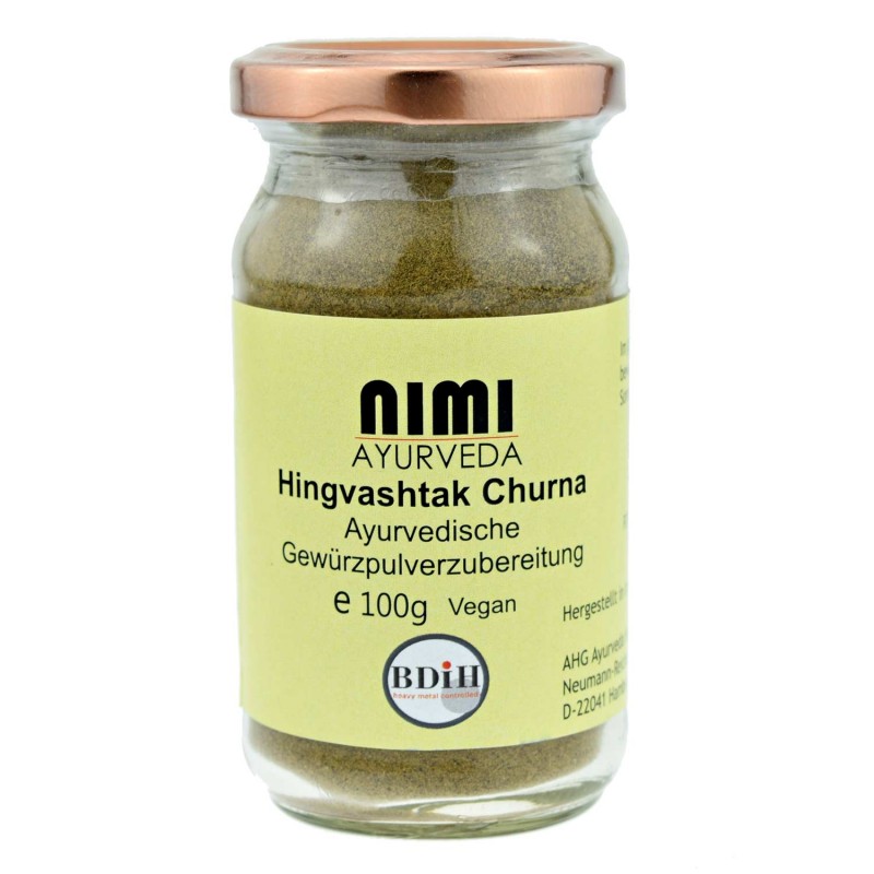 Hingvashtaka vürtsisegu pulbrina, Nimi Ayurveda, 100g