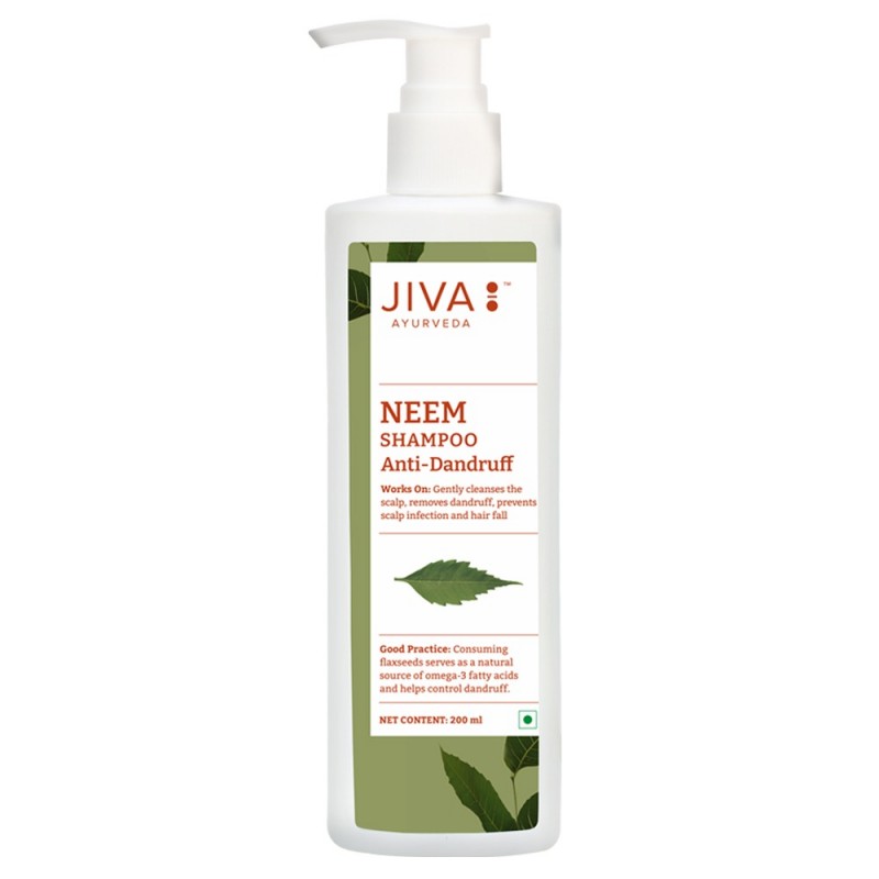 Šampoon ketendavatele juustele Neem, Jiva Ayurveda, 200ml