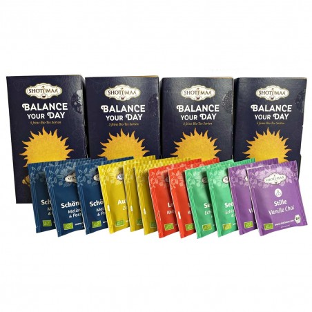 Tea set for daily balance Mix-Pack, Shoti Maa Tea, 12 bags