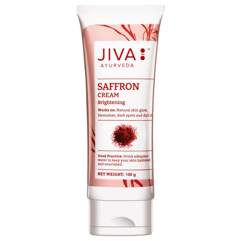 Näokreem plekilisele nahale Safran, Jiva Ayurveda, 100g