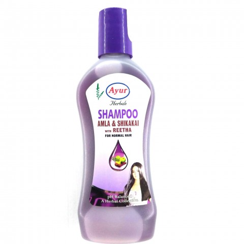 Taimsed šampoon Amla Shikakai Reetha, Ayur, 200ml