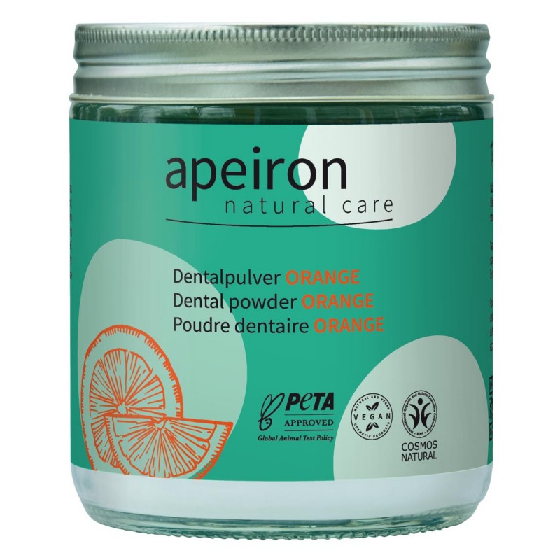 Hambaharja pulber apelsinidega Orange, Auromere, 200g