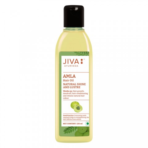 Nourishing hair oil Amla, Jiva Ayurveda, 200ml