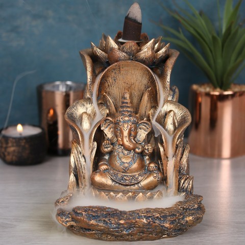Держатель с эффектом водопада с обратным потоком Bronze Ganesha