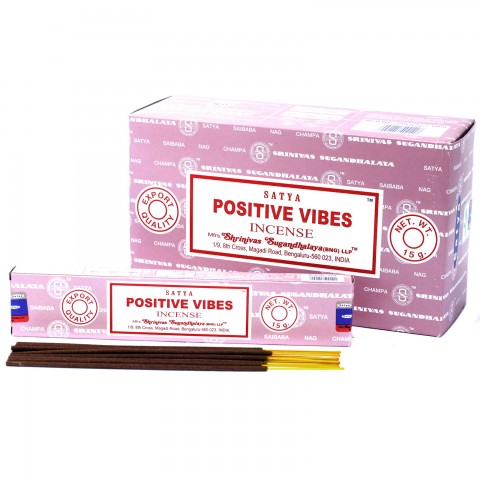 Viirukipulgad Positive Vibes, Satya, 15 g