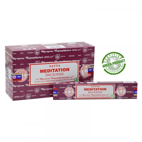 Incense sticks Meditation, Satya, 15g