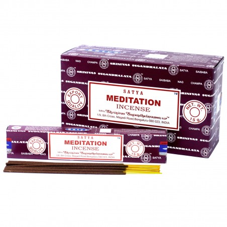 Incense sticks Meditation, Satya, 15g