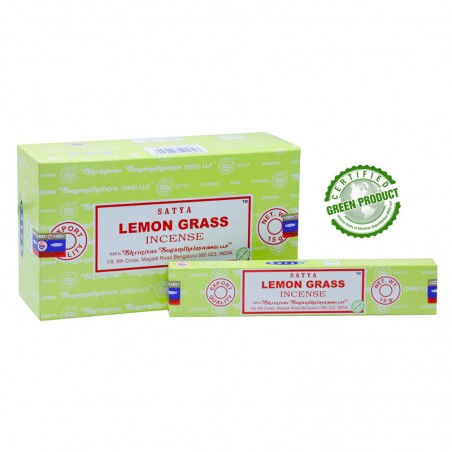 Viirukipulgad Lemon Grass, Satya, 15g