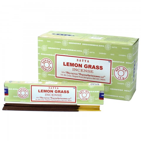 Viirukipulgad Lemon Grass, Satya, 15g