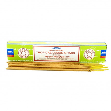 Incense sticks Tropical Lemongrass, Satya, 15g