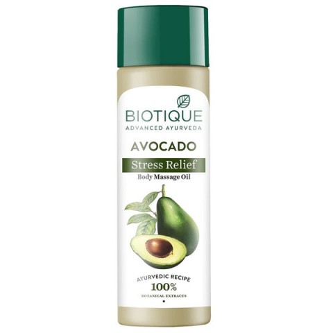 Lõõgastav kehamassaažiõli Bio Avocado, Biotique, 200ml