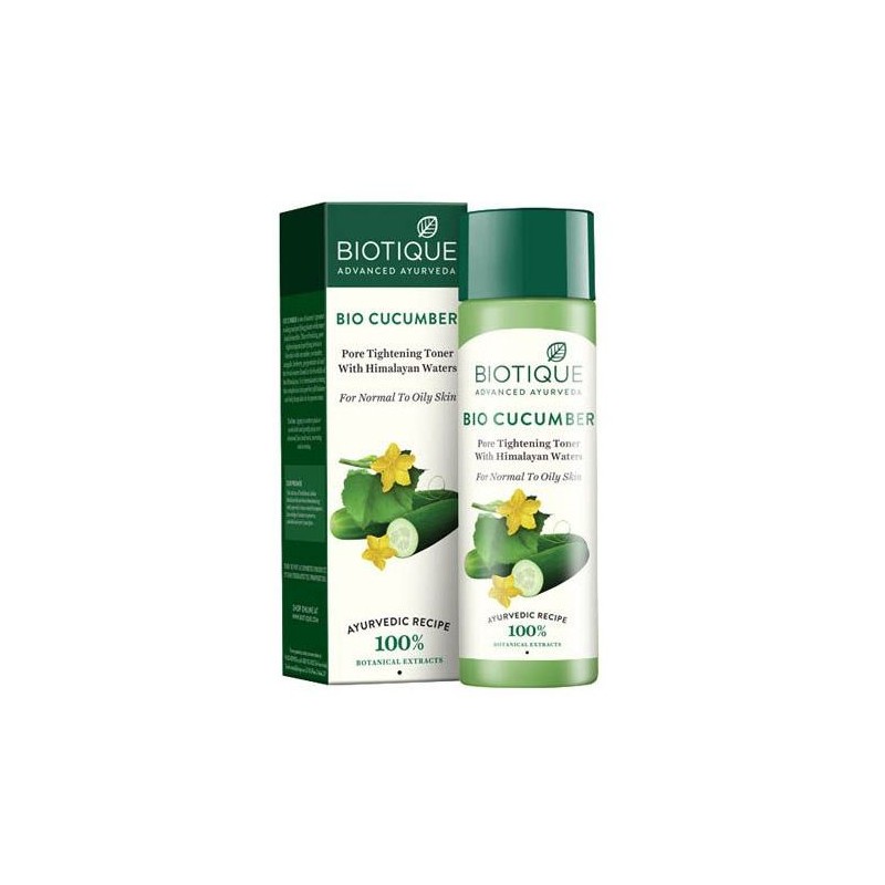 Facial tonic for all skin types Bio Cucumber, Biotique, 120ml