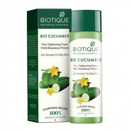 Facial tonic for all skin types Bio Cucumber, Biotique, 120ml