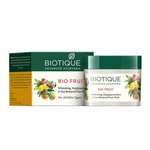 Helendav näomask Bio Fruit, Biotique, 75g