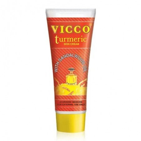 Крем для лица с куркумой Turmeric, Vicco, 60г