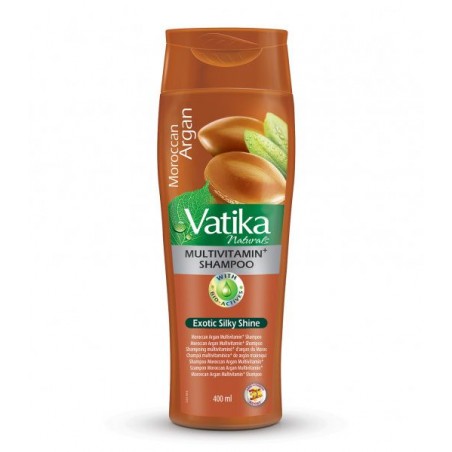 Moroccan Argan MultiVit Shampoo, Dabur Vatika, 400 ml