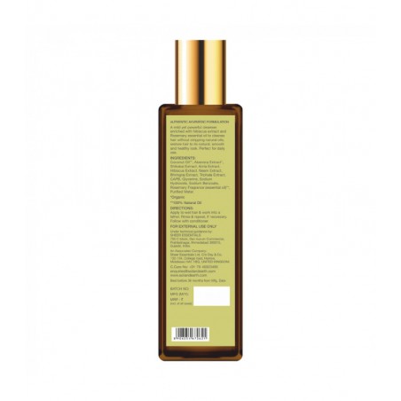 Ayurveda igapäevane šampoon Rosmariin ja Hibiskus, Soil and Earth, 200 ml