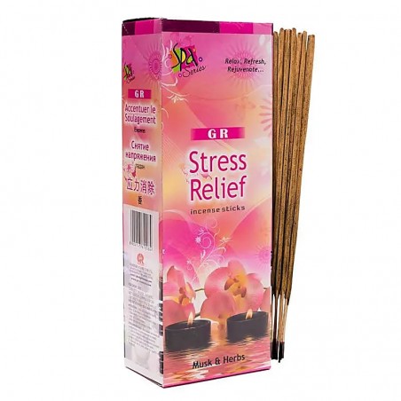 Палочки благовоний в шестигранной коробке Stress Relief, GR, 20 г