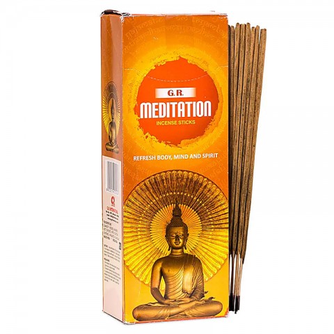 Viirukipulgad kuusnurkses karbis Meditatsioon, GR, 20g
