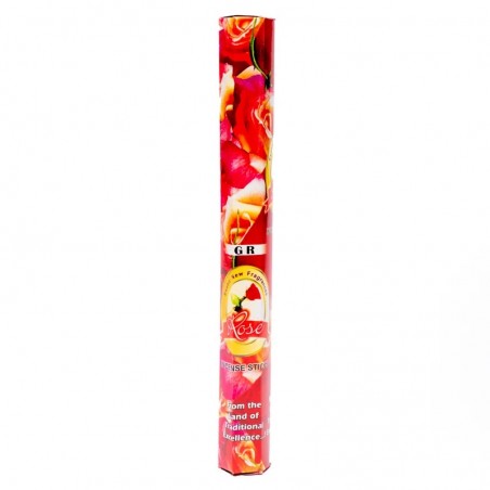 Incense sticks in a hexagonal box Rose, GR, 20g