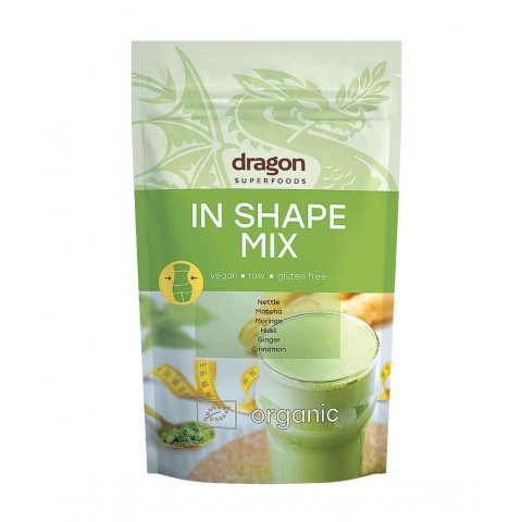 Functional Detox Mix In Shape, orgaaniline, Dragon Superfoods, 200g