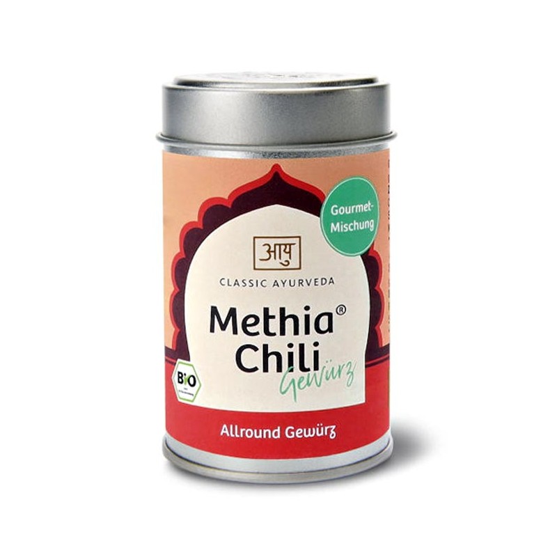 Смесь специй Methia Chili, органическая, Classic Ayurveda, 70 г