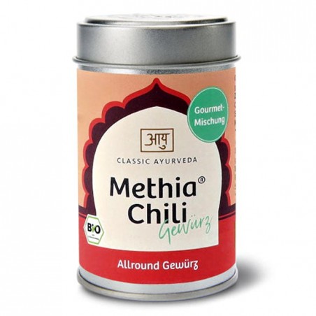 Methia Chili vürtsisegu, orgaaniline, Classic Ayurveda, 70 g