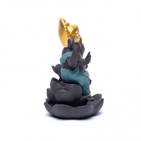 Ganesha Reverse Waterfall Effect Incense Holder